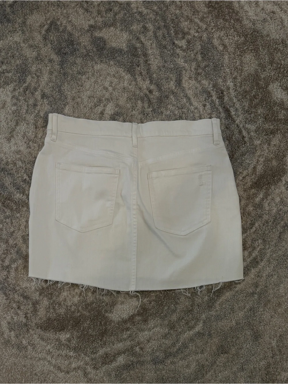GAP Cream Denim Mini Skirt - Picture 3 of 4